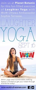 Laughter Yoga @ Planet Botanix | Ottawa | Ontario | Canada